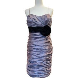 David’s Bridal Purple Party Y2K Dress Women’s Size 10 Formal Cocktail Occasion